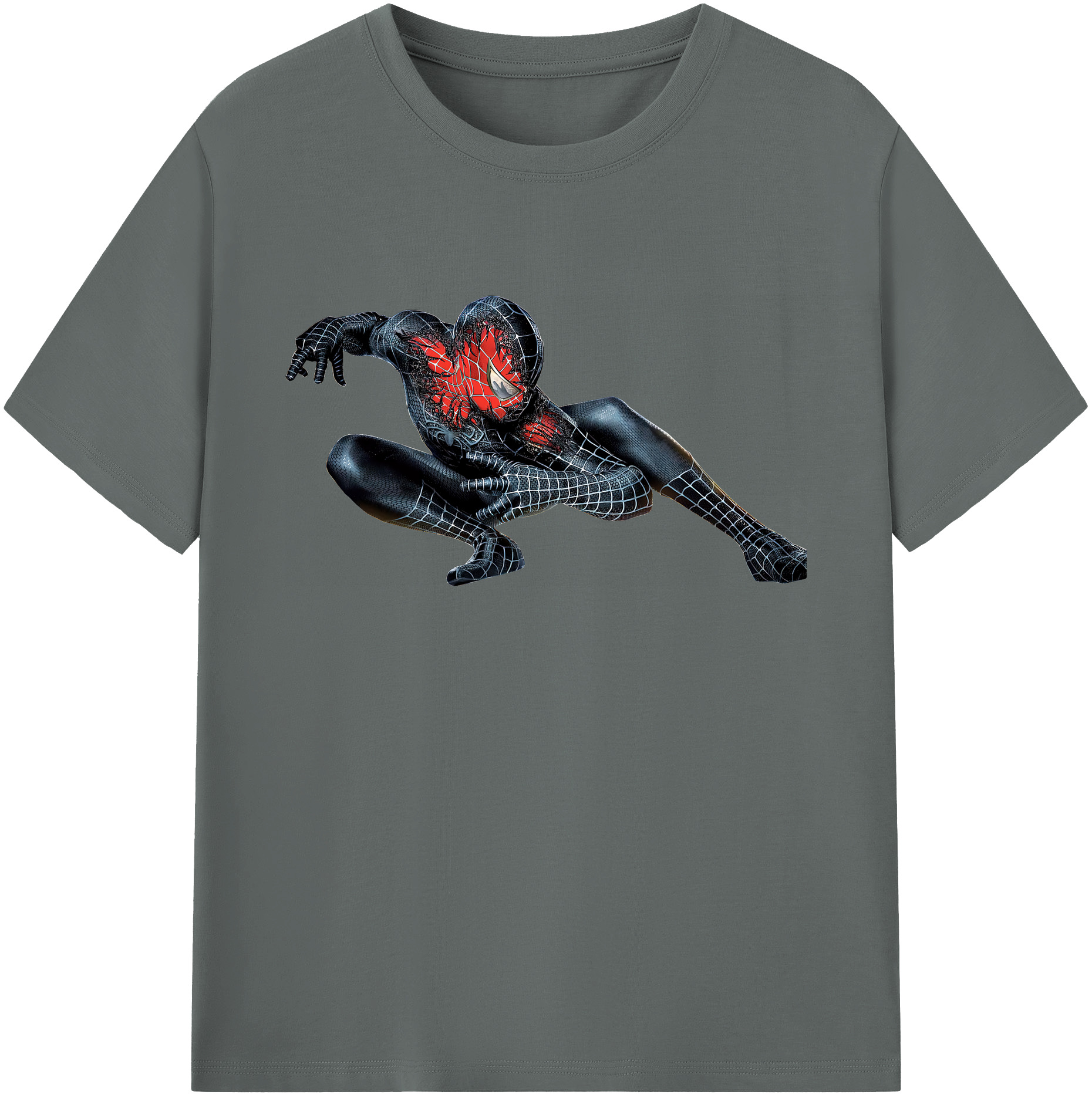 （画像用） Spider Man スパイダーマン 綿100％ メンズ半袖Tシャツ｜肌触りやわらか＆通気性